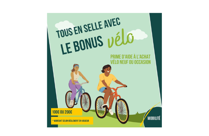 Aide à l&rsquo;achat vélo de la CCMP, jusqu&rsquo;à 200€!